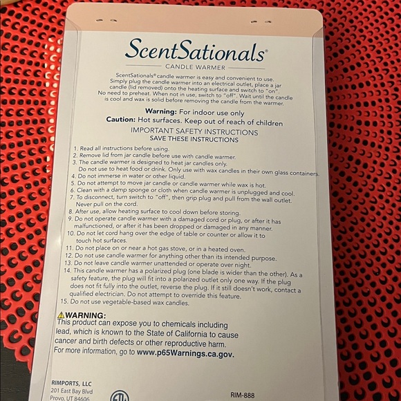 NWT White Candle Warmer - Picture 4 of 5